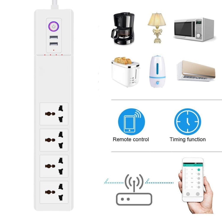 ปลั๊กไฟอัจฉริยะ SM-SO306-M 4 ช่อง + 2 USB, ZigBee 10A, ZigBee 16A, WiFi 10A, WiFi 16A
