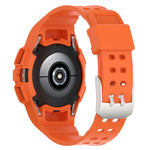 Silicone Integrated Watch Band, For Samsung Galaxy Watch4 40mm, For Samsung Galaxy Watch4 44mm