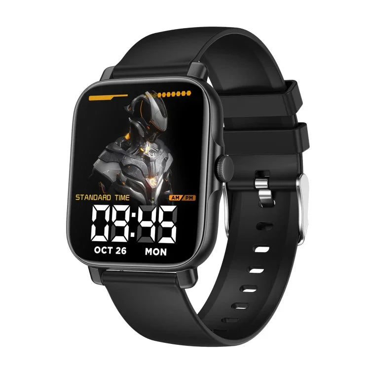 นาฬิกาอัจฉริยะหน้าจอ TFT ขนาด 1.69 นิ้ว รุ่น GT30 สาย TPU กันน้ำ IP67 รองรับการโทร Bluetooth / โหมดกีฬาหลายแบบ, สาย TPU