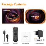 กล่องทีวี MECOOL HK1RBOX X4 4K, Android 11 CPU Amlogic S905X4 พร้อมรีโมท, 4GB+32GB, 4GB+64GB, 4GB+128GB