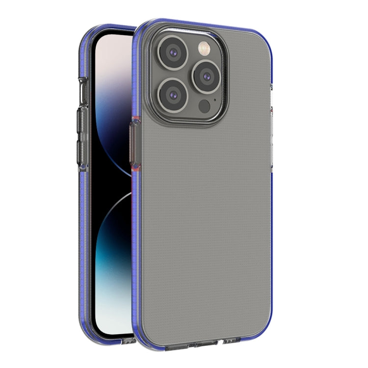 Two-color Transparent TPU Phone Case, For iPhone 14, For iPhone 14 Plus, For iPhone 14 Pro