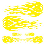 D-451 Car Modified Side Door Front Rear Bumpers Rearview Mirror Decorative Sticker, D-451