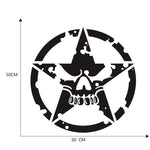 D-520 Star Pattern Car Modified Hood Decorative Sticker, D-520