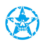 D-520 Star Pattern Car Modified Hood Decorative Sticker, D-520