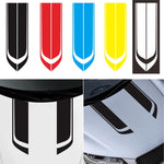 D-711 Stripe Pattern Car Modified Hood Decorative Sticker, D-711