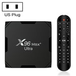 กล่องสมาร์ททีวี H96 Max+ Ultra 4GB+32GB Amlogic S905X4 8K Android 11.0 พร้อมปลั๊ก UK, US, EU, AU
