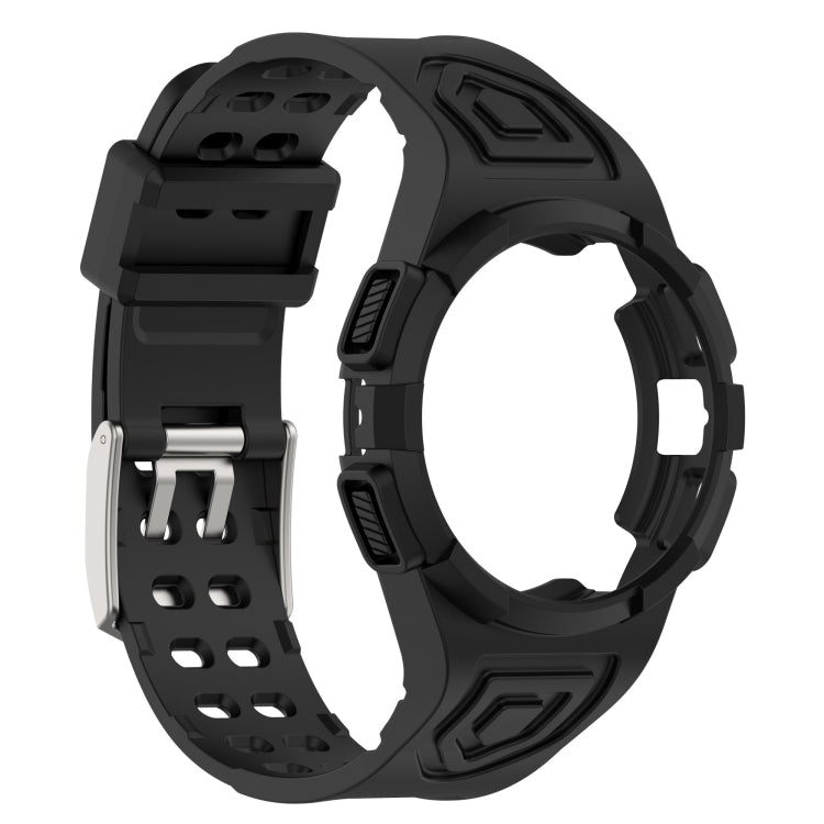 Silicone Integrated Watch Band, For Samsung Galaxy Watch4 Classic 46mm