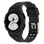 Silicone Integrated Watch Band, For Samsung Galaxy Watch4 Classic 46mm