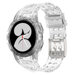 Silicone Integrated Watch Band, For Samsung Galaxy Watch4 Classic 46mm