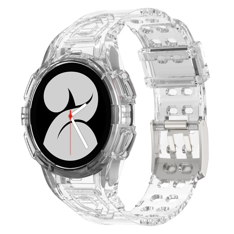 Silicone Integrated Watch Band, For Samsung Galaxy Watch4 Classic 46mm