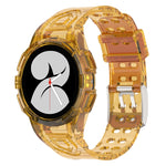 Silicone Integrated Watch Band, For Samsung Galaxy Watch4 Classic 46mm