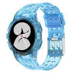 Silicone Integrated Watch Band, For Samsung Galaxy Watch4 Classic 46mm