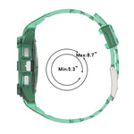 Silicone Integrated Watch Band, For Samsung Galaxy Watch4 Classic 46mm