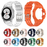 Silicone Integrated Watch Band, For Samsung Galaxy Watch4 Classic 46mm