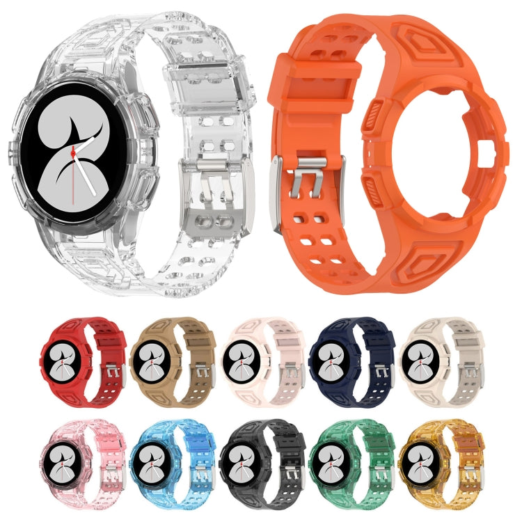 Silicone Integrated Watch Band, For Samsung Galaxy Watch4 Classic 46mm