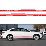 2 PCS/Set D-932 Stripe Pattern Car Modified Decorative Sticker, D-932
