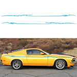 2 PCS/Set D-933 Lightning Pattern Car Modified Decorative Sticker, D-933