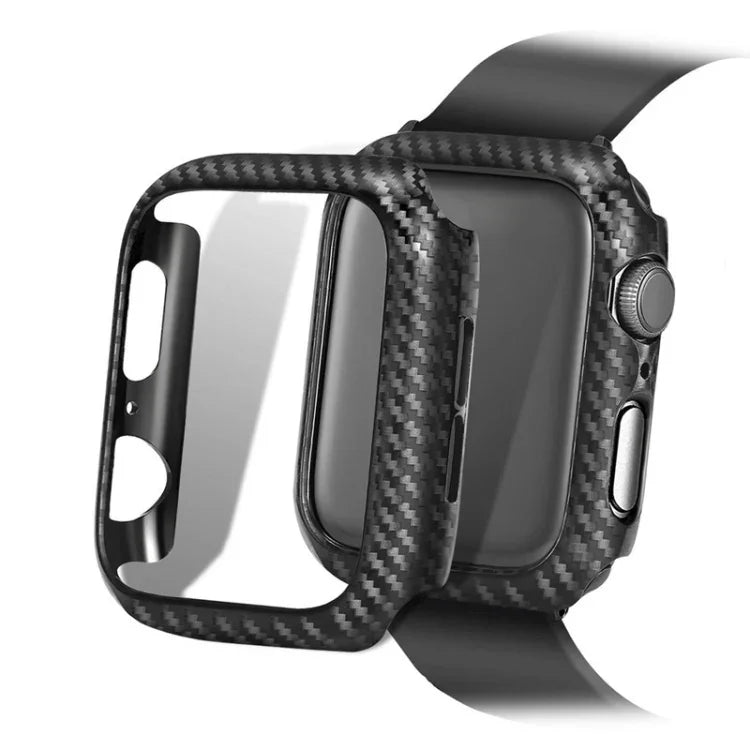 เคสกรอบคาร์บอนไฟเบอร์ PC สำหรับ Apple Watch Series 9 / 8 / 7 41มม., สำหรับ Apple Watch Series 9 / 8 / 7 45มม.