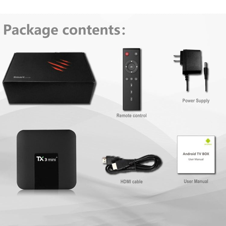 TX3 mini+ Android 11.0 กล่องสมาร์ททีวี, Amlogic S905W2 Quad Core, TX3 mini+, 2GB+16GB, WiFi 2.4GHz, TX3 mini+, 2GB+16GB, WiFi 2.4GHz / 5GHz, TX3 mini+, 4GB+32GB, WiFi 2.4GHz / 5GHz, TX3 mini+, 4GB+64GB, WiFi 2.4GHz / 5GHz