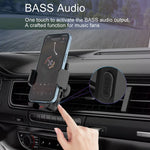 เครื่องเล่น MP3 บลูทูธ 5.0 C1 พร้อมเครื่องส่ง FM และที่วางโทรศัพท์ช่องแอร์, C1