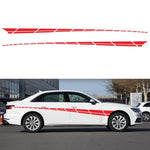 2 PCS/Set D-961 Checkered Flag Pattern Car Modified Decorative Sticker, D-961