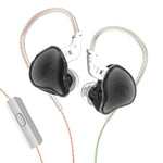 KZ-EDC หูฟังมีสาย HIFI แบบซับวูฟเฟอร์คุณภาพสูงใส่ในหู พร้อมไมโครโฟน หรือไม่มีไมโครโฟน