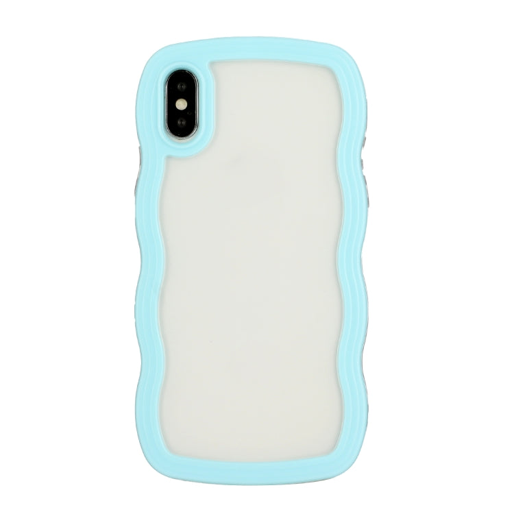 Candy Color Wave TPU Clear PC Phone Case, For iPhone XR, For iPhone XS Max, For iPhone 7 Plus / 8 Plus