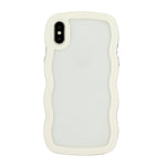 Candy Color Wave TPU Clear PC Phone Case, For iPhone XR, For iPhone XS Max, For iPhone 7 Plus / 8 Plus