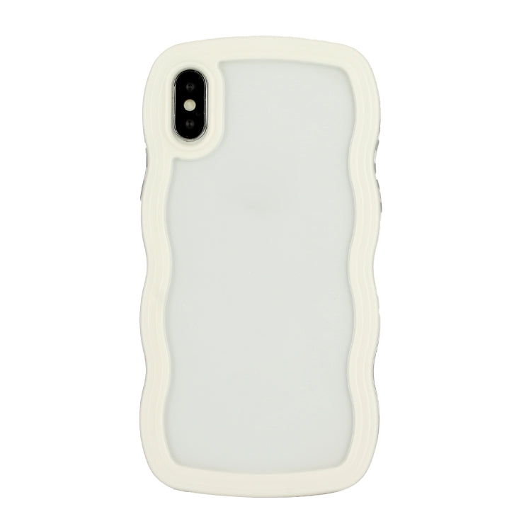 Candy Color Wave TPU Clear PC Phone Case, For iPhone XR, For iPhone XS Max, For iPhone 7 Plus / 8 Plus