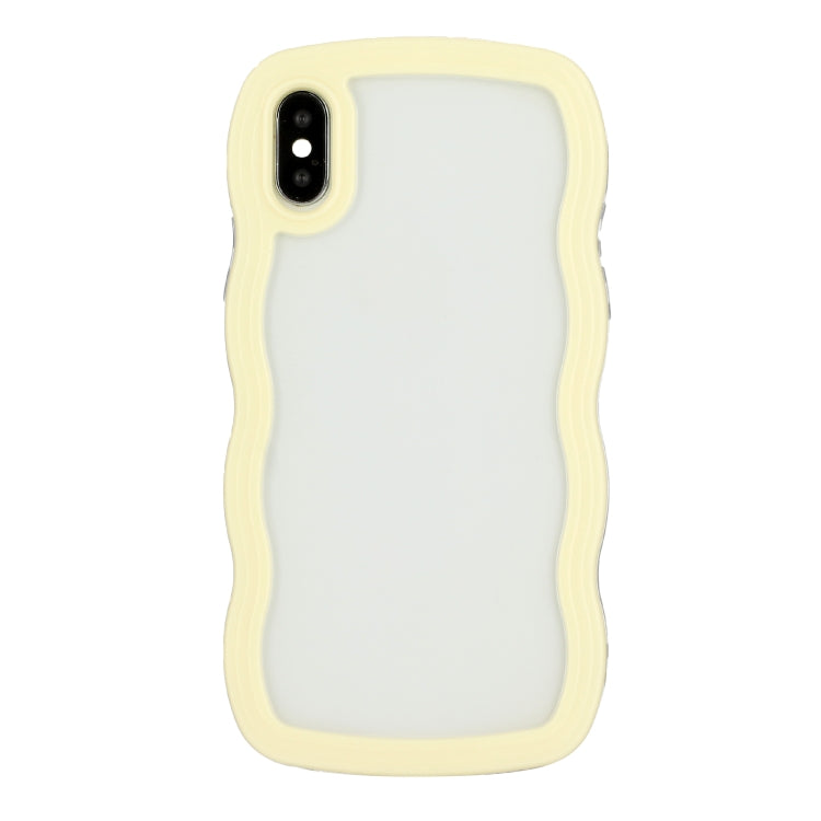 Candy Color Wave TPU Clear PC Phone Case, For iPhone XR, For iPhone XS Max, For iPhone 7 Plus / 8 Plus