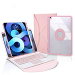 เคสหนังสำหรับแท็บเล็ต Z11B-A พร้อมช่องเสียบปากกา, แป้นพิมพ์บลูทูธแบบทัชแพด สำหรับ iPad Pro 11 2021/2020/2018, สำหรับ iPad Air 11 2025 / 2024 / Air 5 / Air 4, สำหรับ iPad 10.2 2021/2020/2019