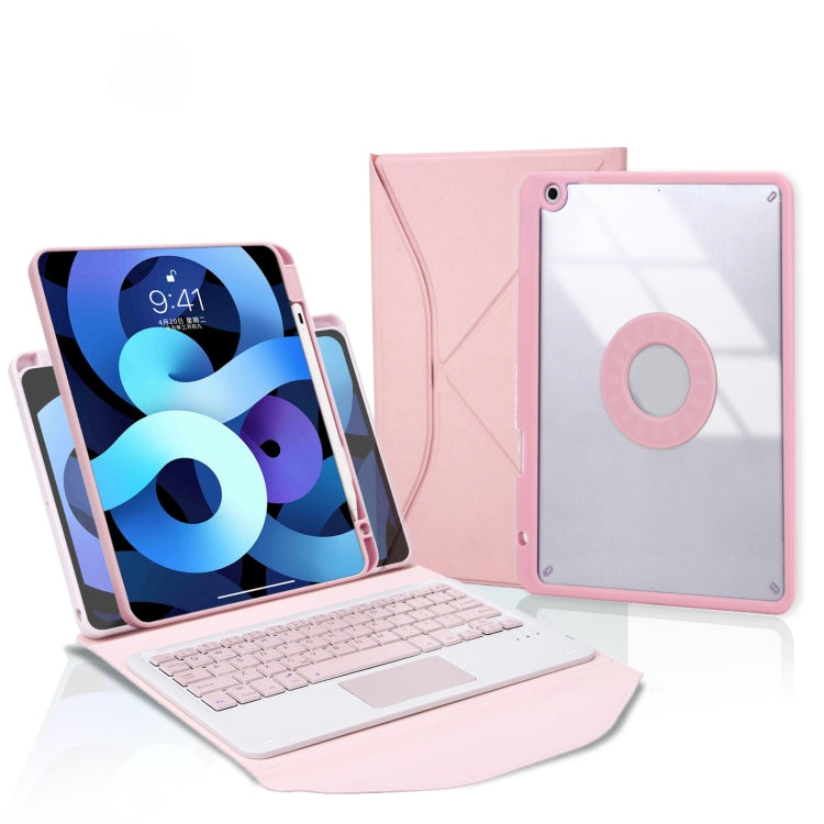 เคสหนังสำหรับแท็บเล็ต Z11B-A พร้อมช่องเสียบปากกา, แป้นพิมพ์บลูทูธแบบทัชแพด สำหรับ iPad Pro 11 2021/2020/2018, สำหรับ iPad Air 11 2025 / 2024 / Air 5 / Air 4, สำหรับ iPad 10.2 2021/2020/2019