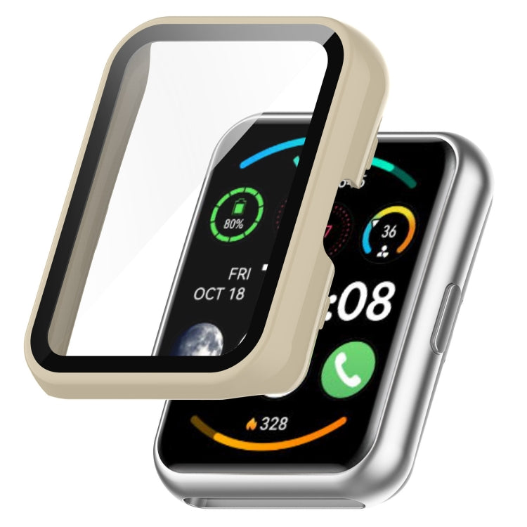 PC + Tempered Glass Integrated Watch Case, For Huawei Watch Fit 2 / Fit 2 Active