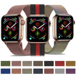 สายรัดนาฬิกาเหล็กกล้าไร้สนิมมิลานีสสำหรับ Apple Watch Series, 7 45มม. / 6&SE&5&4 44มม. / 3&2&1 42มม., 7 41มม. / 6&SE&5&4 40มม. / 3&2&1 38มม.
