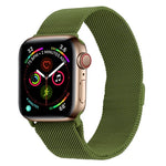 สายรัดนาฬิกาเหล็กกล้าไร้สนิมมิลานีสสำหรับ Apple Watch Series, 7 45มม. / 6&SE&5&4 44มม. / 3&2&1 42มม., 7 41มม. / 6&SE&5&4 40มม. / 3&2&1 38มม.