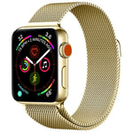 สายรัดนาฬิกาเหล็กกล้าไร้สนิมมิลานีสสำหรับ Apple Watch Series, 7 45มม. / 6&SE&5&4 44มม. / 3&2&1 42มม., 7 41มม. / 6&SE&5&4 40มม. / 3&2&1 38มม.
