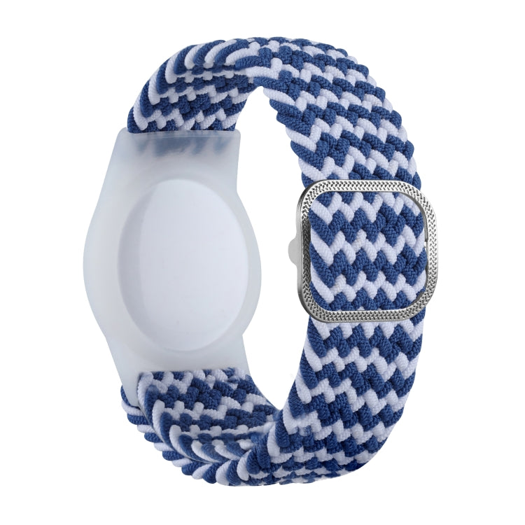 สายรัดข้อมือไนลอนถักพร้อมปลอก TPU ป้องกันกันหายสำหรับ AirTag รุ่นที่ 2 / AirTag รุ่นที่ 1