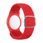 สายรัดข้อมือไนลอนถักพร้อมปลอก TPU ป้องกันกันหายสำหรับ AirTag รุ่นที่ 2 / AirTag รุ่นที่ 1