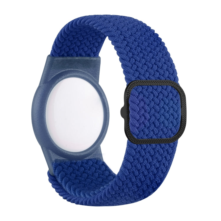 สายรัดข้อมือไนลอนถักพร้อมปลอก TPU ป้องกันกันหายสำหรับ AirTag รุ่นที่ 2 / AirTag รุ่นที่ 1