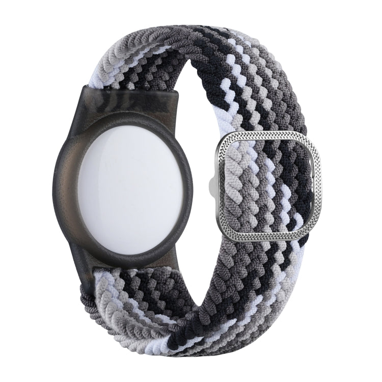 สายรัดข้อมือไนลอนถักพร้อมปลอก TPU ป้องกันกันหายสำหรับ AirTag รุ่นที่ 2 / AirTag รุ่นที่ 1