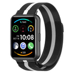 For Huawei Watch Fit 2 Milan Magnetic Stainless Steel Watch Band
