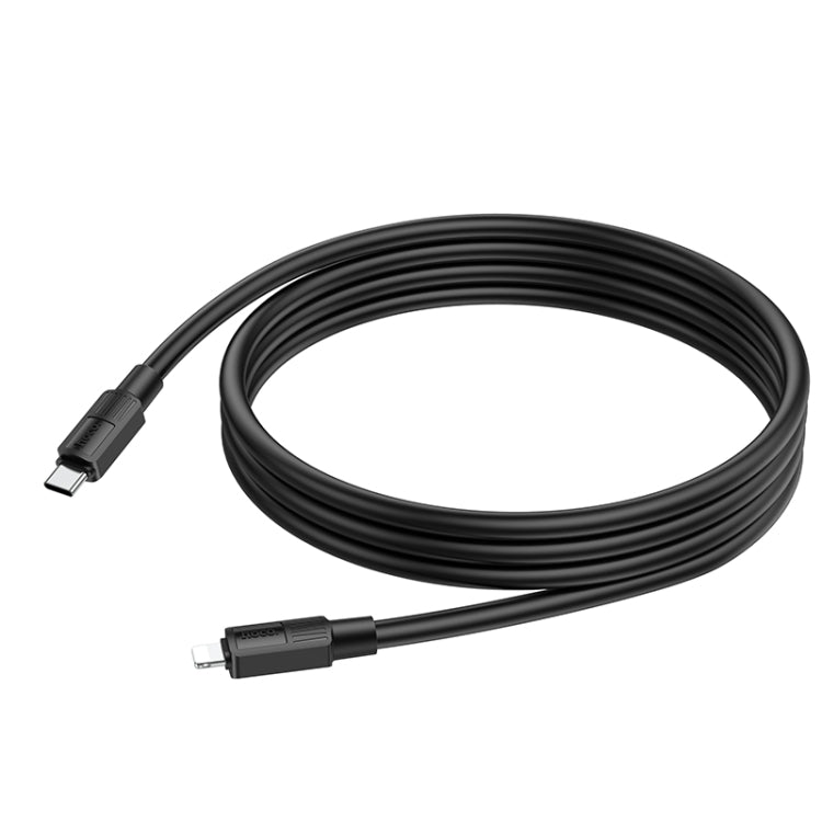 สายชาร์จและซิงค์ข้อมูล hoco X84 20W USB-C / Type-C เป็น 8 Pin Solid PD, ความยาว: 1 เมตร