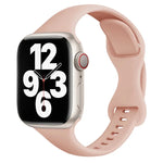 สายรัดนาฬิกาหัวเข็มขัดผีเสื้อขนาดเล็ก สำหรับ Apple Watch Series 7 45 มม. / 6&SE&5&4 44 มม. / 3&2&1 42 มม. และ 7 41 มม. / 6&SE&5&4 40 มม. / 3&2&1 38 มม.