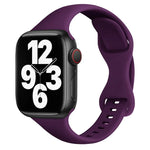 สายรัดนาฬิกาหัวเข็มขัดผีเสื้อขนาดเล็ก สำหรับ Apple Watch Series 7 45 มม. / 6&SE&5&4 44 มม. / 3&2&1 42 มม. และ 7 41 มม. / 6&SE&5&4 40 มม. / 3&2&1 38 มม.
