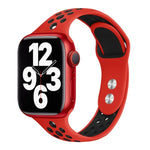 สายรัดนาฬิกาหัวเข็มขัดสองตะปูขนาดเล็ก สำหรับ Apple Watch Series 7 45 มม. / 6&SE&5&4 44 มม. / 3&2&1 42 มม. และ 7 41 มม. / 6&SE&5&4 40 มม. / 3&2&1 38 มม.