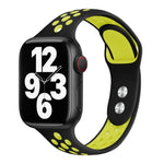 สายรัดนาฬิกาหัวเข็มขัดสองตะปูขนาดเล็ก สำหรับ Apple Watch Series 7 45 มม. / 6&SE&5&4 44 มม. / 3&2&1 42 มม. และ 7 41 มม. / 6&SE&5&4 40 มม. / 3&2&1 38 มม.