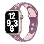 สายรัดนาฬิกาหัวเข็มขัดสองตะปูขนาดเล็ก สำหรับ Apple Watch Series 7 45 มม. / 6&SE&5&4 44 มม. / 3&2&1 42 มม. และ 7 41 มม. / 6&SE&5&4 40 มม. / 3&2&1 38 มม.