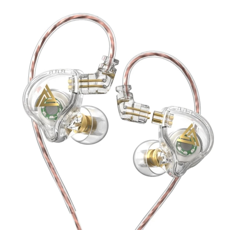 QKZ AK6 PLUS หูฟังมีสายไดนามิกเบสหนัก HiFi ถอดสายได้ พร้อมไมโครโฟน หรือไม่มีไมโครโฟน