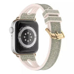สายรัดนาฬิกาบางประกาย สำหรับ Apple Watch Series 7 45 มม. / 6&SE&5&4 44 มม. / 3&2&1 42 มม. และ 7 41 มม. / 6&SE&5&4 40 มม. / 3&2&1 38 มม.