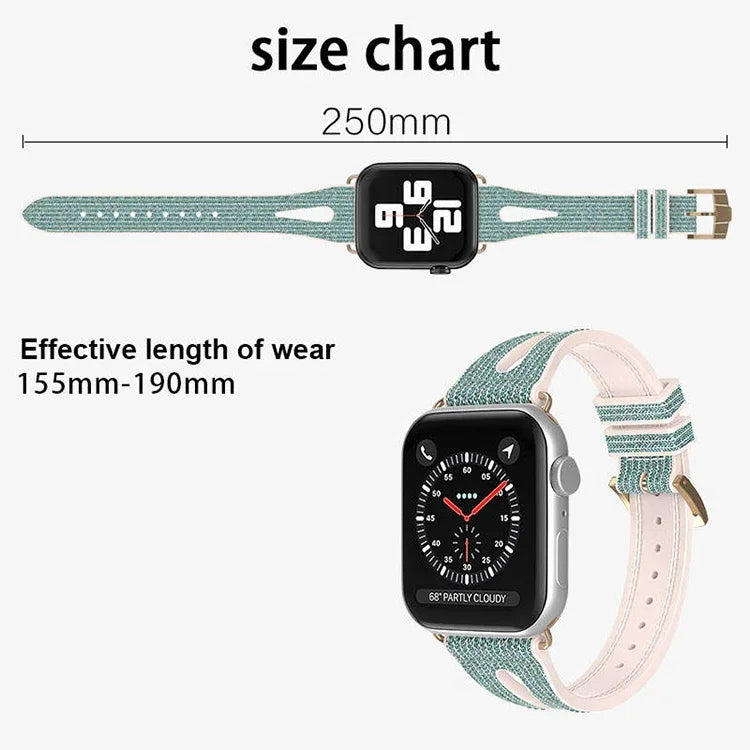 สายรัดนาฬิกาบางประกาย สำหรับ Apple Watch Series 7 45 มม. / 6&SE&5&4 44 มม. / 3&2&1 42 มม. และ 7 41 มม. / 6&SE&5&4 40 มม. / 3&2&1 38 มม.